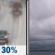 Saturday: Chance Drizzle then Cloudy